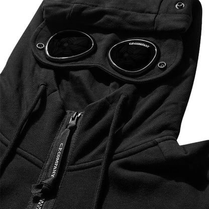 [C.P. Company] Diagonal Raised Fleece Zipped Google Hooded SweatshirtHoodies & Zip - UpsC.P. CompanyDPUS Designer Outlet7622792397958BlackXS[C.P. Company] Diagonal Raised Fleece Zipped Google Hooded Sweatshirt