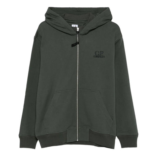 [C.P. Company] Diagonal Raised Fleece Zipped Logo Hooded SweatshirtHoodies & Zip - UpsC.P. CompanyDPUS Designer Outlet7622792761292GunmetalS[C.P. Company] Diagonal Raised Fleece Zipped Logo Hooded Sweatshirt