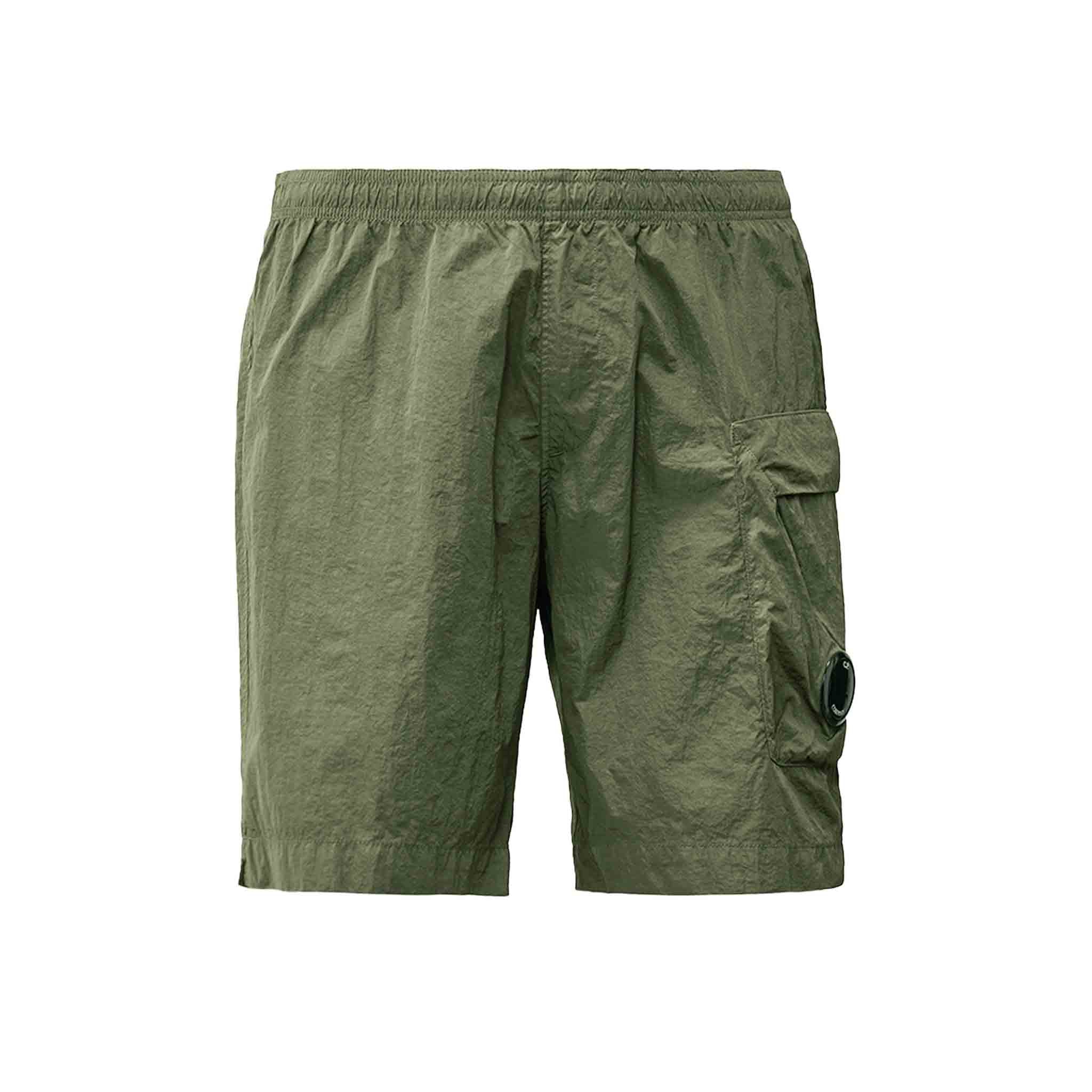 C.P. Company Eco - Chrome R Utility Swim Shorts in Duck GreenShortsC.P. CompanyDPUS762094379083246C.P. Company Eco - Chrome R Utility Swim Shorts in Duck Green