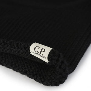 C.P. Company Extra Fine Merino Wool Goggle Balaclava in BlackHatsC.P. CompanyDPUS7620943883077C.P. Company Extra Fine Merino Wool Goggle Balaclava in Black