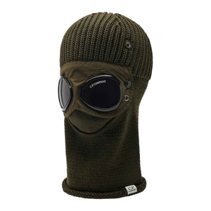 C.P. Company Extra Fine Merino Wool Goggle Balaclava in Ivy GreenHatsC.P. CompanyDPUS Designer Outlet7620943883053C.P. Company Extra Fine Merino Wool Goggle Balaclava in Ivy Green