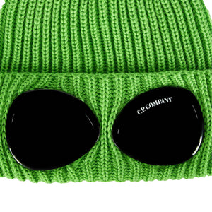 C.P. Company Extra Fine Merino Wool Goggle Beanie in Classic GreenHatsC.P. CompanyDPUS7620943509540C.P. Company Extra Fine Merino Wool Goggle Beanie in Classic Green