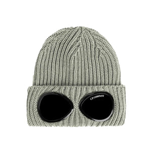 C.P. Company Extra Fine Merino Wool Goggle Beanie in Silver Sage - BrownHatsC.P. CompanyDPUS7620943584325C.P. Company Extra Fine Merino Wool Goggle Beanie in Silver Sage - Brown