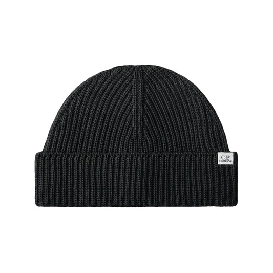 [C.P. Company] Extrafine Merino Wool Fisherman BeanieCaps & HatsC.P. CompanyDPUS Designer Outlet21CMAC137A-005509A-999BlackUNI[C.P. Company] Extrafine Merino Wool Fisherman Beanie