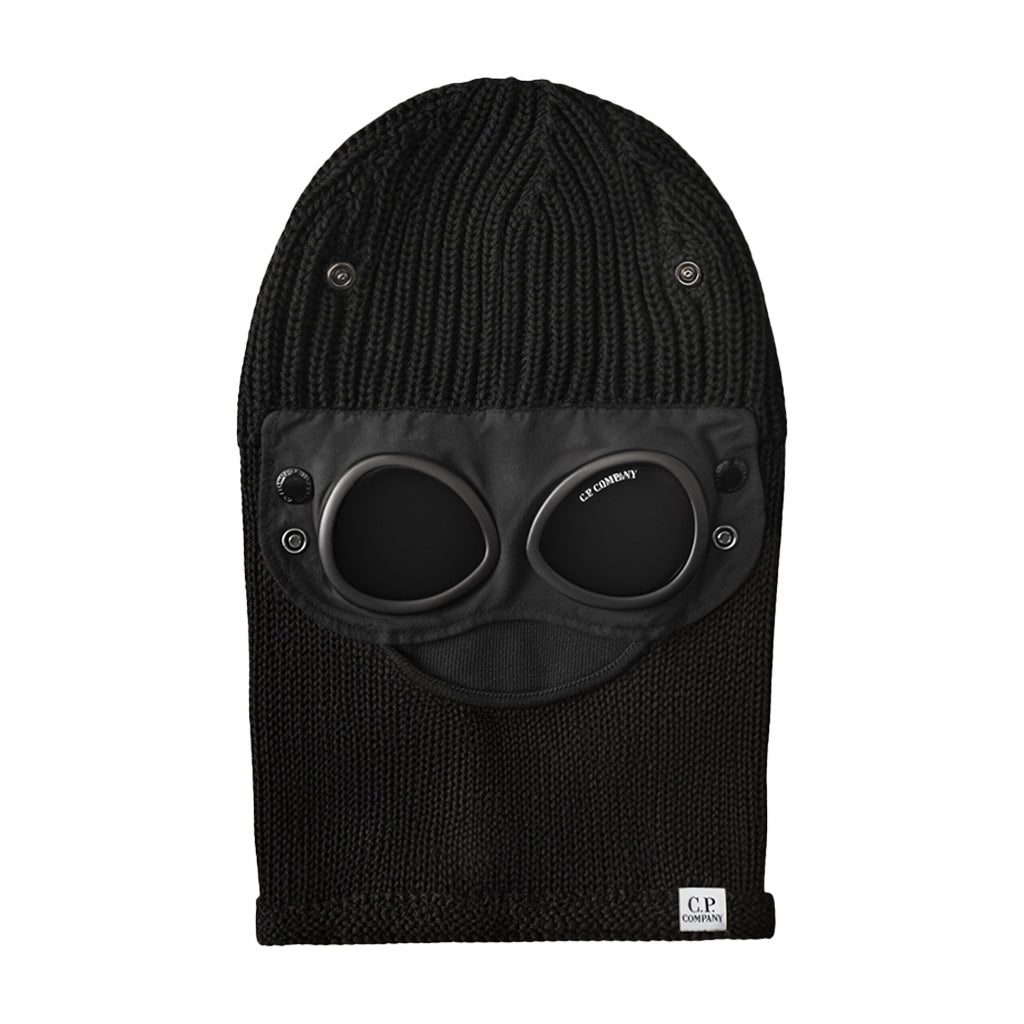 [C.P. Company] Extrafine Merino Wool Goggle BalaclavaHatsC.P. CompanyDPUS Designer OutletRFCMAC740A-005509A-9997622792475601BlackUNI[C.P. Company] Extrafine Merino Wool Goggle Balaclava
