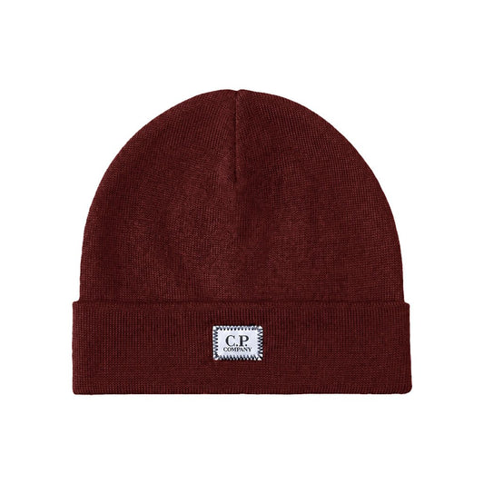 [C.P. Company] Extrafine Merino Wool Logo Label BeanieCaps & HatsC.P. CompanyDPUS Designer Outlet21CMAC138A-005509A-697Ponderosa PineUNI[C.P. Company] Extrafine Merino Wool Logo Label Beanie