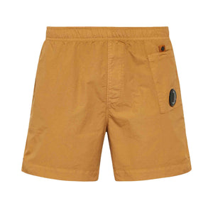 C.P. Company Flatt Nylon Lens Swimshorts in OrangeShortsC.P. CompanyDPUS44C.P. Company Flatt Nylon Lens Swimshorts in Orange