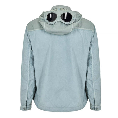 [C.P. Company] Flatt Nylon Mixed Goggle OvershirtC.P. CompanyDPUS Designer Outlet7622792611405Silver BlueS[C.P. Company] Flatt Nylon Mixed Goggle Overshirt