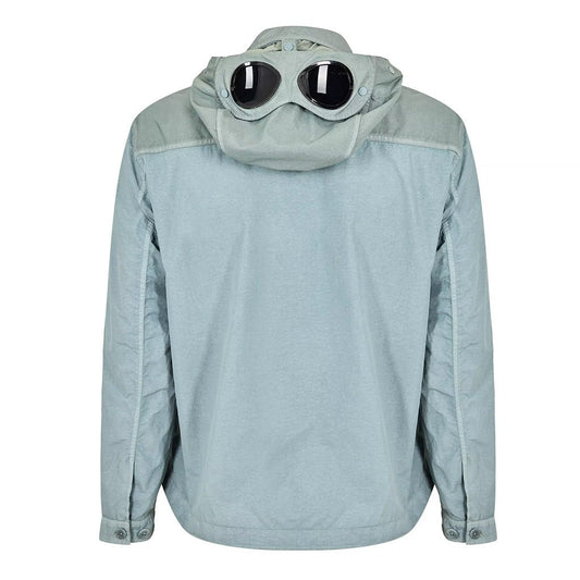 [C.P. Company] Flatt Nylon Mixed Goggle OvershirtC.P. CompanyDPUS Designer Outlet7622792611405Silver BlueS[C.P. Company] Flatt Nylon Mixed Goggle Overshirt