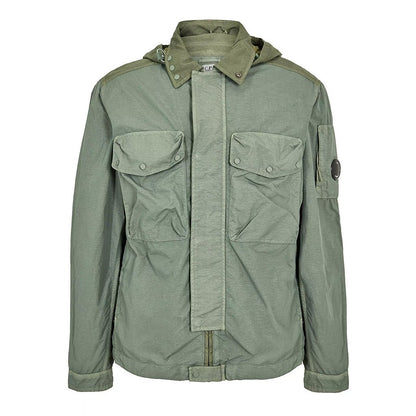 [C.P. Company] Flatt Nylon Mixed Goggle OvershirtC.P. CompanyDPUS Designer Outlet7622792733640Laurel WreathS[C.P. Company] Flatt Nylon Mixed Goggle Overshirt