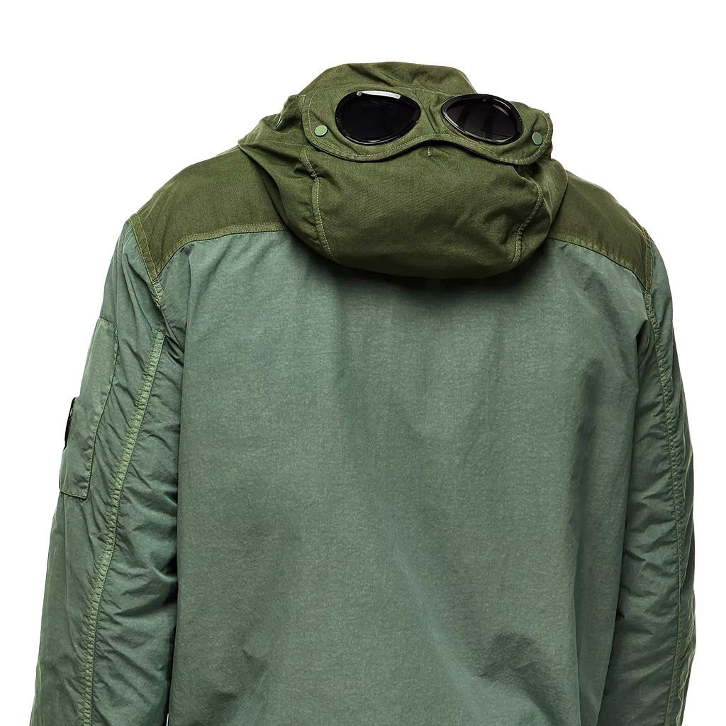 [C.P. Company] Flatt Nylon Mixed Goggle OvershirtC.P. CompanyDPUS Designer Outlet7622792733640Laurel WreathS[C.P. Company] Flatt Nylon Mixed Goggle Overshirt