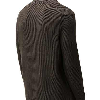 [C.P. Company] Full Rib Cotton Lens Crewneck KnitKnitwearC.P. CompanyDPUS Designer Outlet21CMKN101A-006608A-985-SRavenS[C.P. Company] Full Rib Cotton Lens Crewneck Knit
