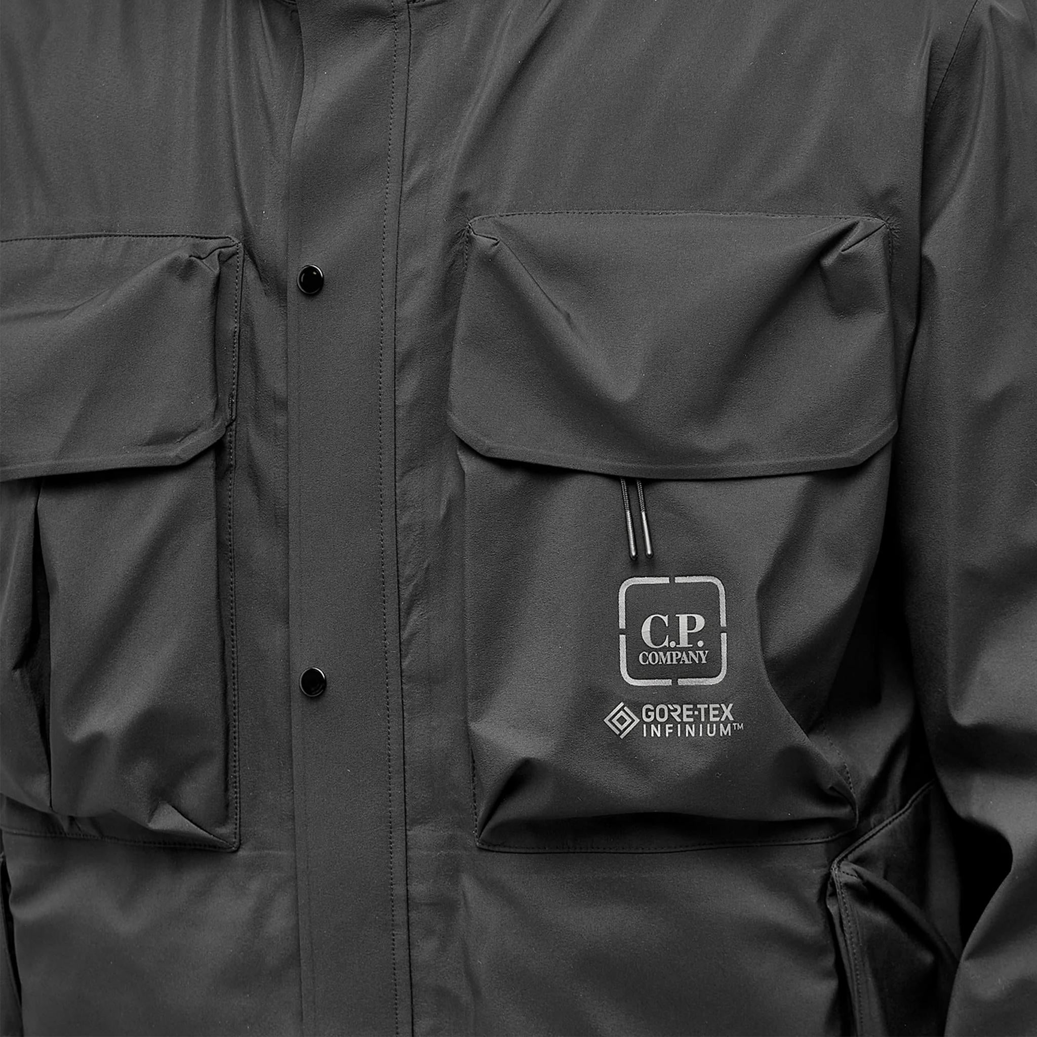 C.P. Company Goretex Infinium Jacket in Black – DPUS Designer Outlet
