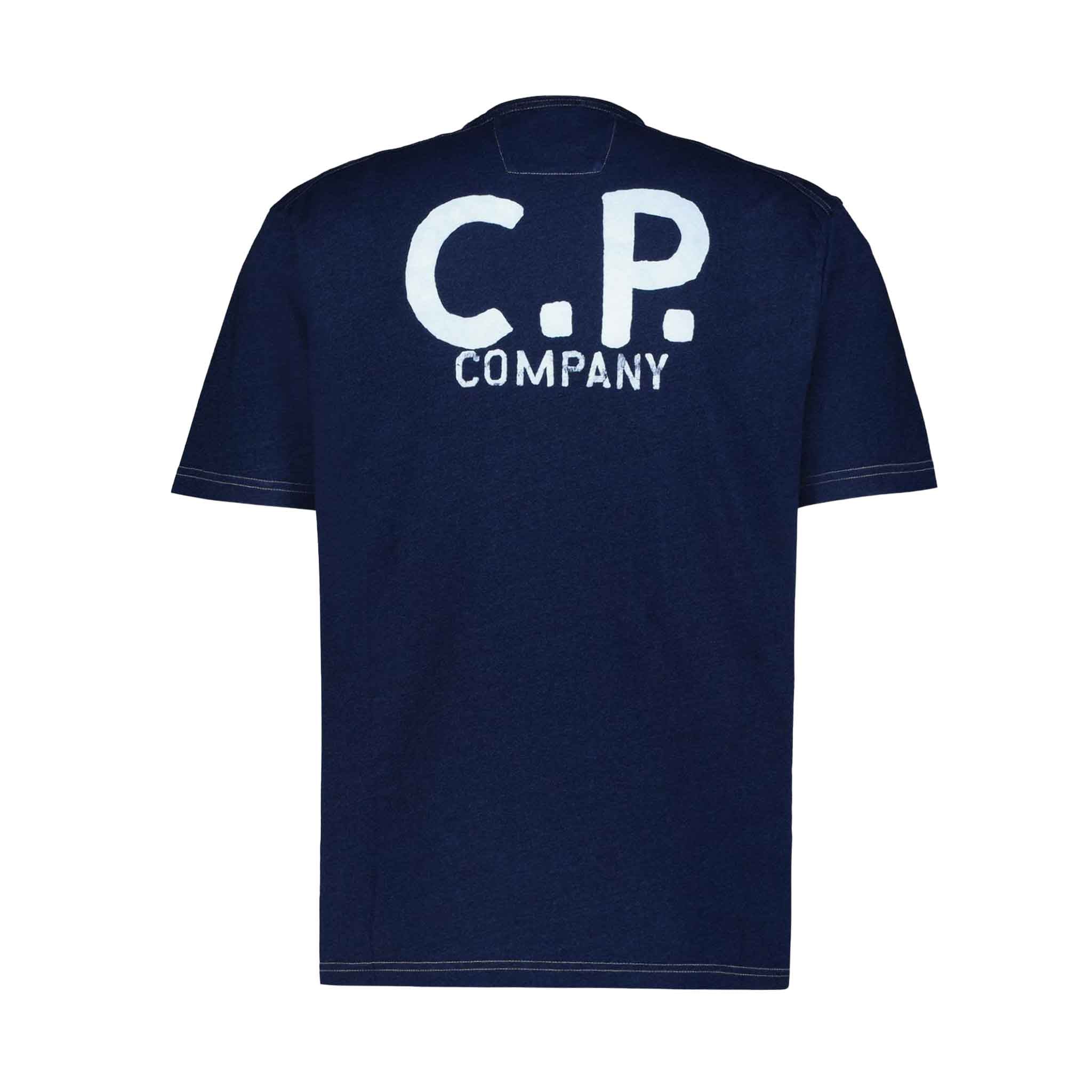 C.P. Company Indigo Jersey Sailor T-shirt in Indigo BlueT-ShirtsC.P. CompanyDPUS7620943689204SC.P. Company Indigo Jersey Sailor T-shirt in Indigo Blue