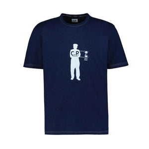 C.P. Company Indigo Jersey Sailor T-shirt in Indigo BlueT-ShirtsC.P. CompanyDPUS7620943689204SC.P. Company Indigo Jersey Sailor T-shirt in Indigo Blue