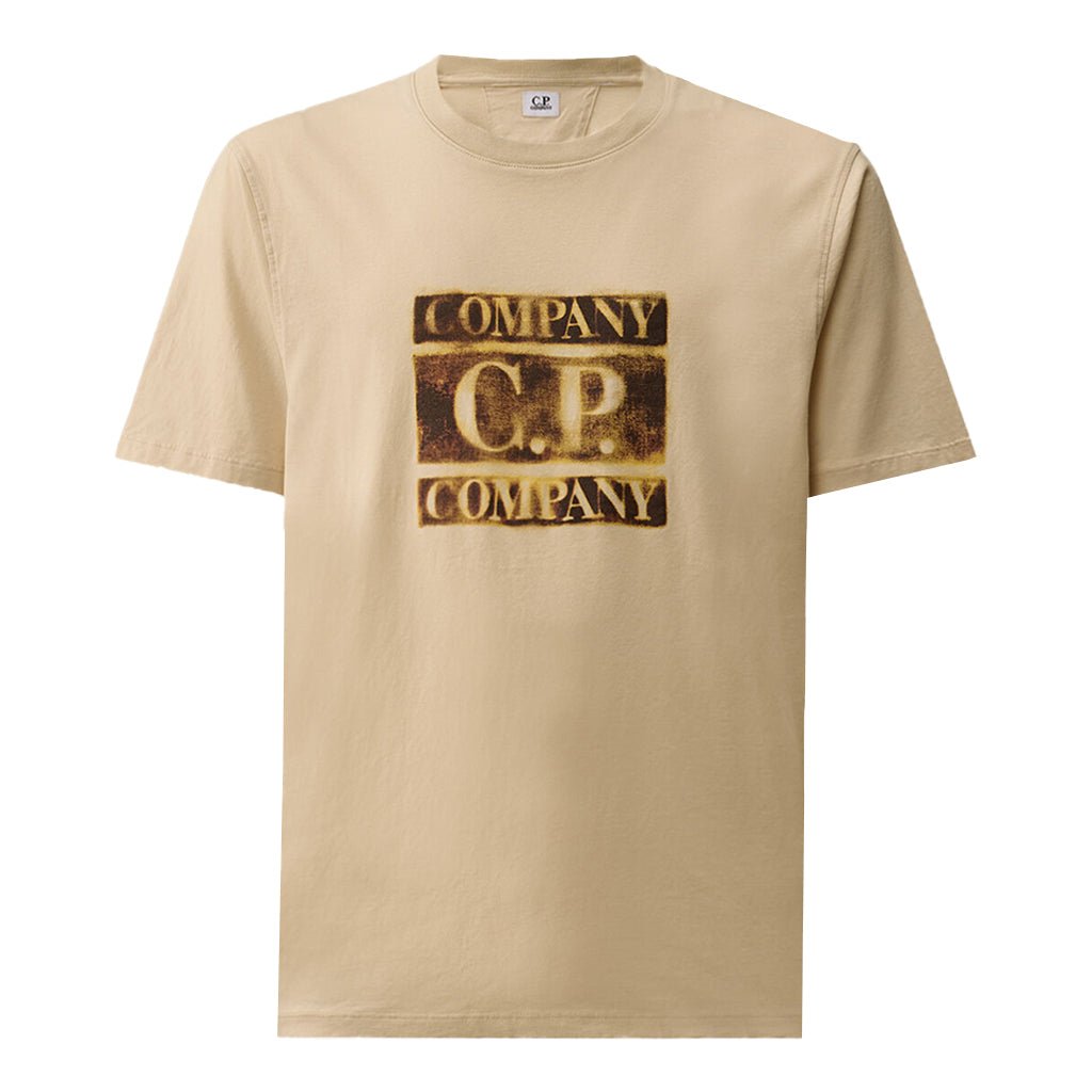 [C.P. Company] Jersey 30/1 PD Faded Logo T-ShirtT-ShirtC.P. CompanyDPUS Designer Outlet7622792676602Frozen DewS[C.P. Company] Jersey 30/1 PD Faded Logo T-Shirt