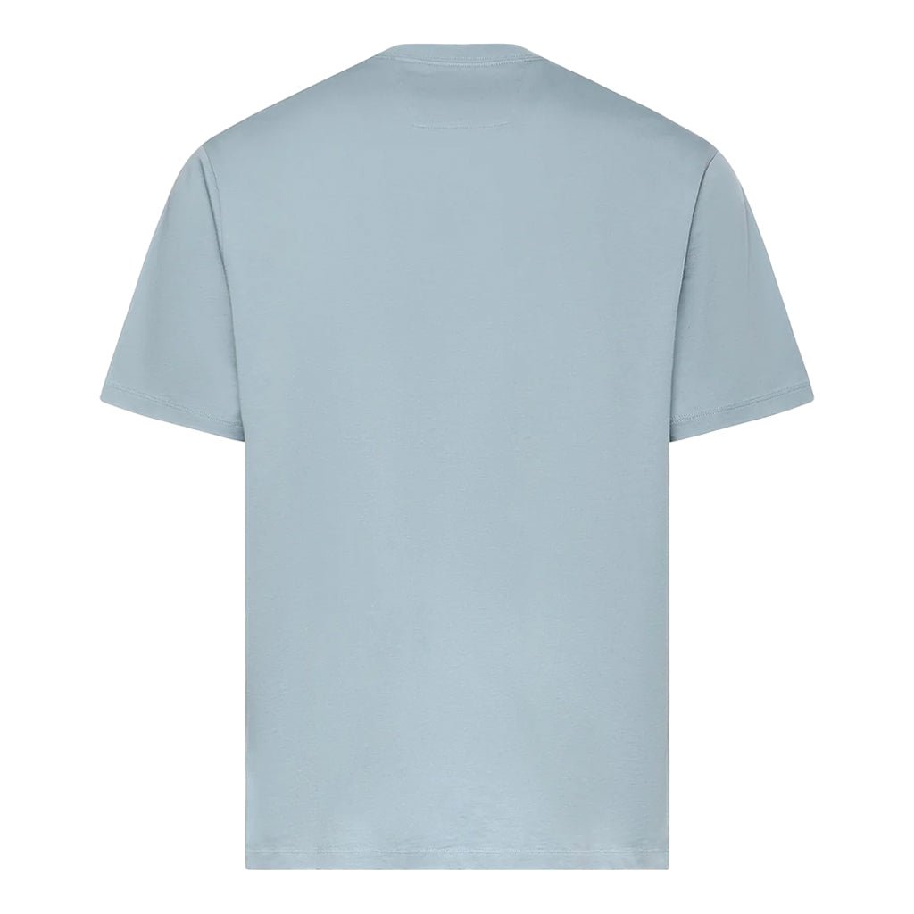 [C.P. Company] Jersey 30/1 Short Sleeve Logo Label T-ShirtT-ShirtC.P. CompanyDPUS Designer OutletSilver BlueS[C.P. Company] Jersey 30/1 Short Sleeve Logo Label T-Shirt