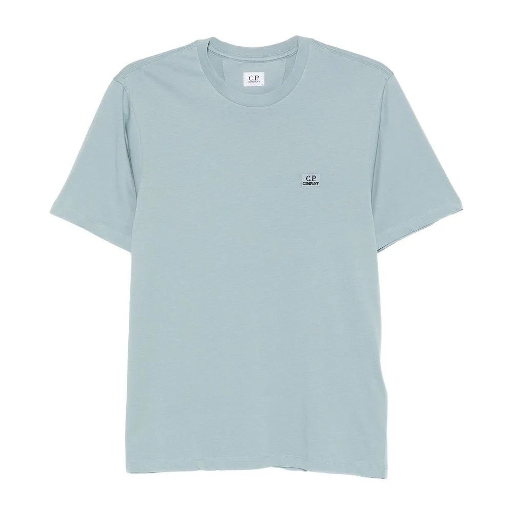 C.P. Company Jersey Logo Patch T-ShirtT-ShirtC.P. CompanyDPUS Designer Outlet7622792774933Silver BlueMC.P. Company Jersey Logo Patch T-Shirt