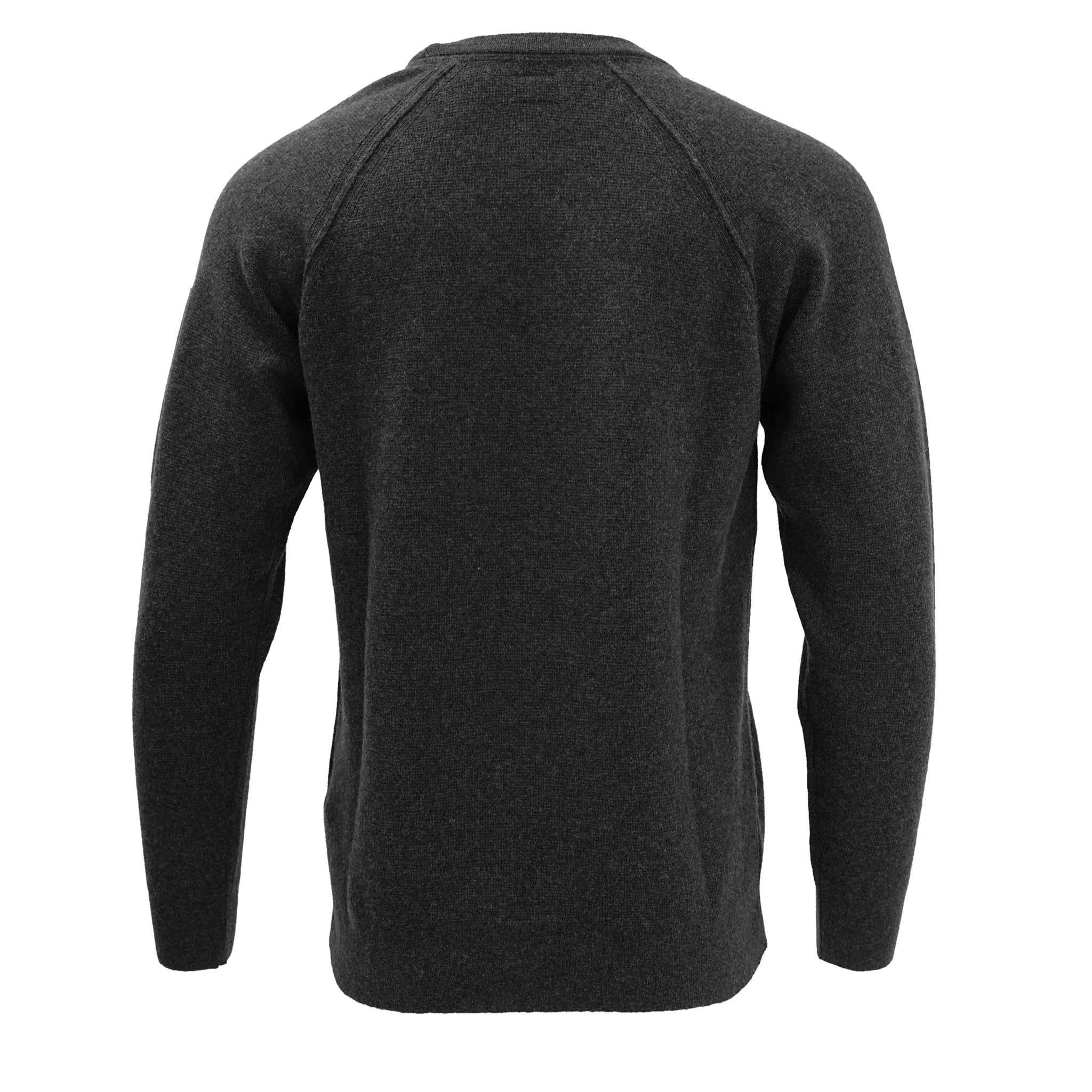 C.P. Company Knitwear Crew Neck In Lambswool GRS Dark Shadow