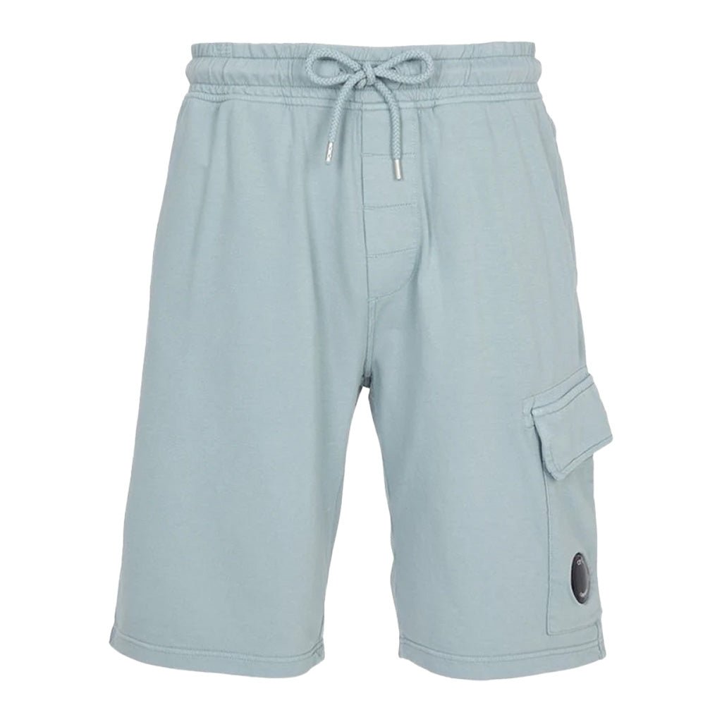 [C.P. Company] Light Fleece Cargo Lens SweatshortsShortsC.P. CompanyDPUS Designer Outlet7622792755697Silver blueS[C.P. Company] Light Fleece Cargo Lens Sweatshorts
