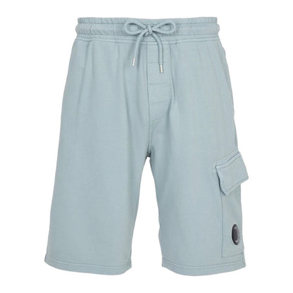 [C.P. Company] Light Fleece Cargo Lens SweatshortsShortsC.P. CompanyDPUS Designer Outlet7622792755697Silver blueS[C.P. Company] Light Fleece Cargo Lens Sweatshorts