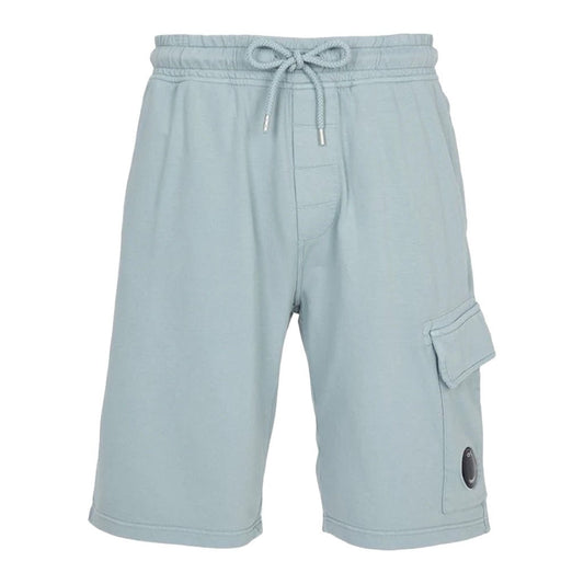 [C.P. Company] Light Fleece Cargo Lens SweatshortsShortsC.P. CompanyDPUS Designer Outlet7622792755697Silver blueS[C.P. Company] Light Fleece Cargo Lens Sweatshorts