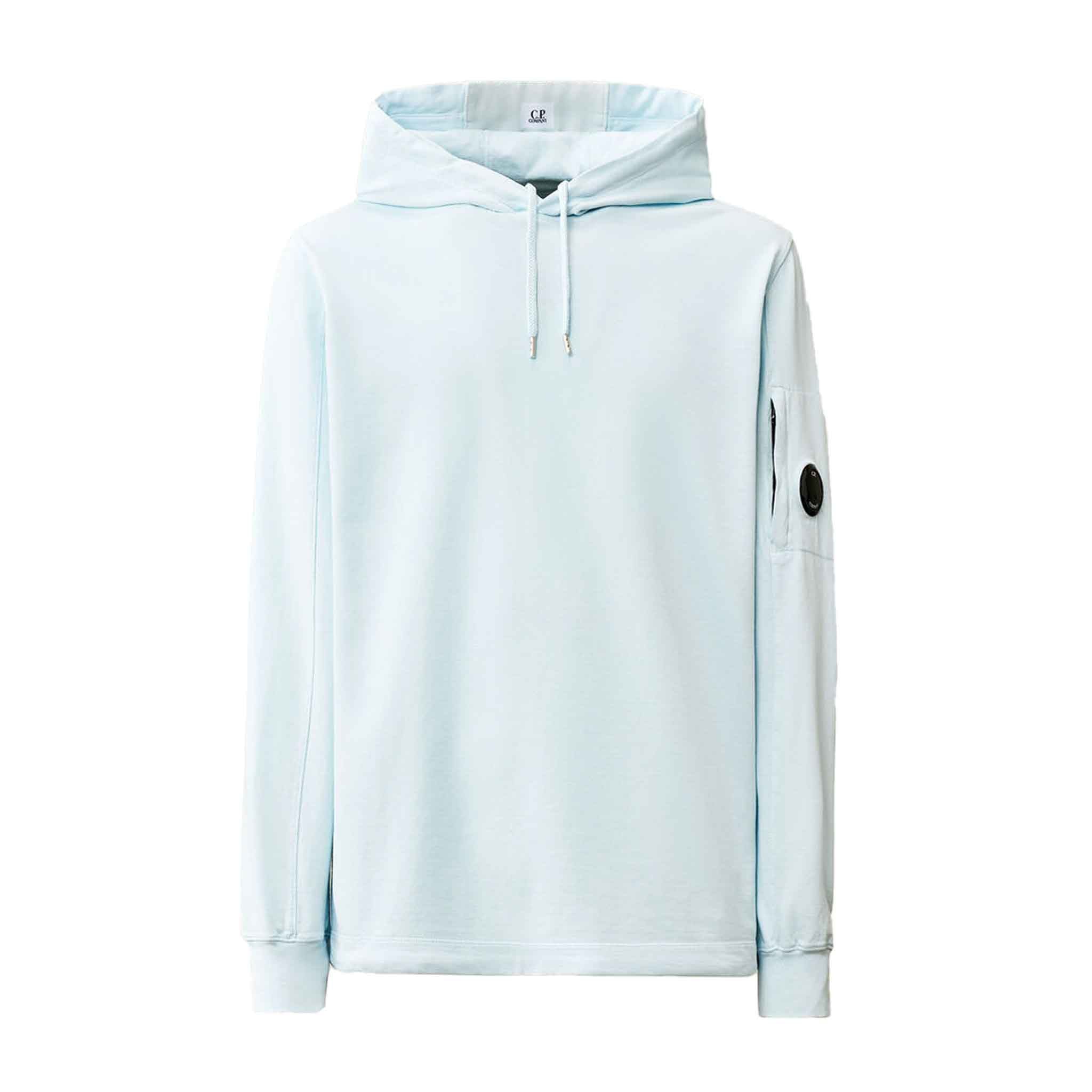 C.P. Company Light Fleece Hoodie in Starlight BlueHoodiesC.P. CompanyDPUS7620943746105SC.P. Company Light Fleece Hoodie in Starlight Blue