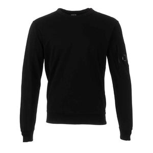 C.P. Company Light Fleece Lens Crewneck Sweatshirt in BlackSweatshirtsC.P. CompanyDPUS Designer Outlet7620943745498XSC.P. Company Light Fleece Lens Crewneck Sweatshirt in Black