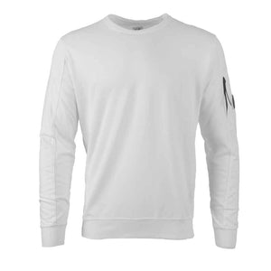 C.P. Company Light Fleece Lens Crewneck Sweatshirt in WhiteSweatshirtsC.P. CompanyDPUS Designer Outlet7620943745009XSC.P. Company Light Fleece Lens Crewneck Sweatshirt in White