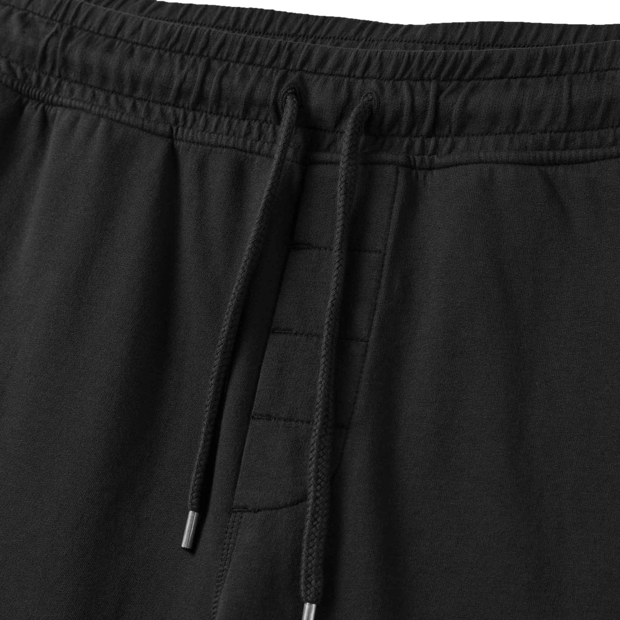 C.P. Company Light Fleece Lens Shorts in Black