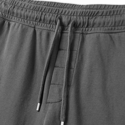 C.P. Company Light Fleece Lens Shorts in Smoked Pearl- Grey