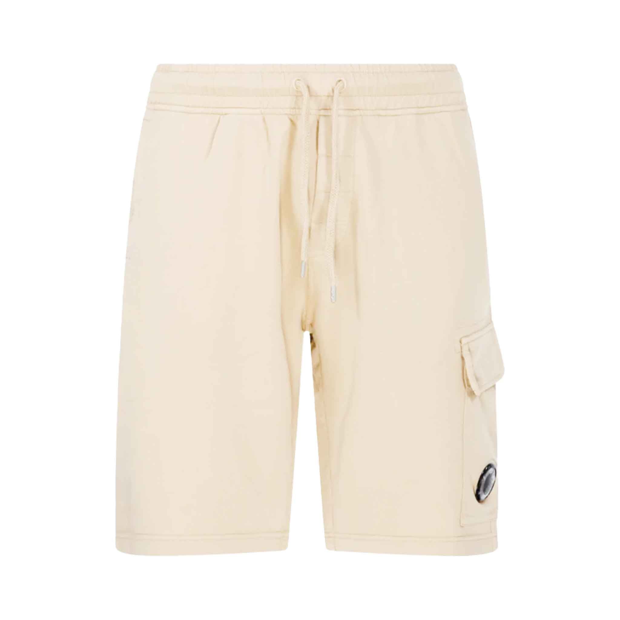 C.P. Company Light Fleece Sweat Bermuda Shorts in Pistachio ShellShortsC.P. CompanyDPUS7620943730098XSC.P. Company Light Fleece Sweat Bermuda Shorts in Pistachio Shell