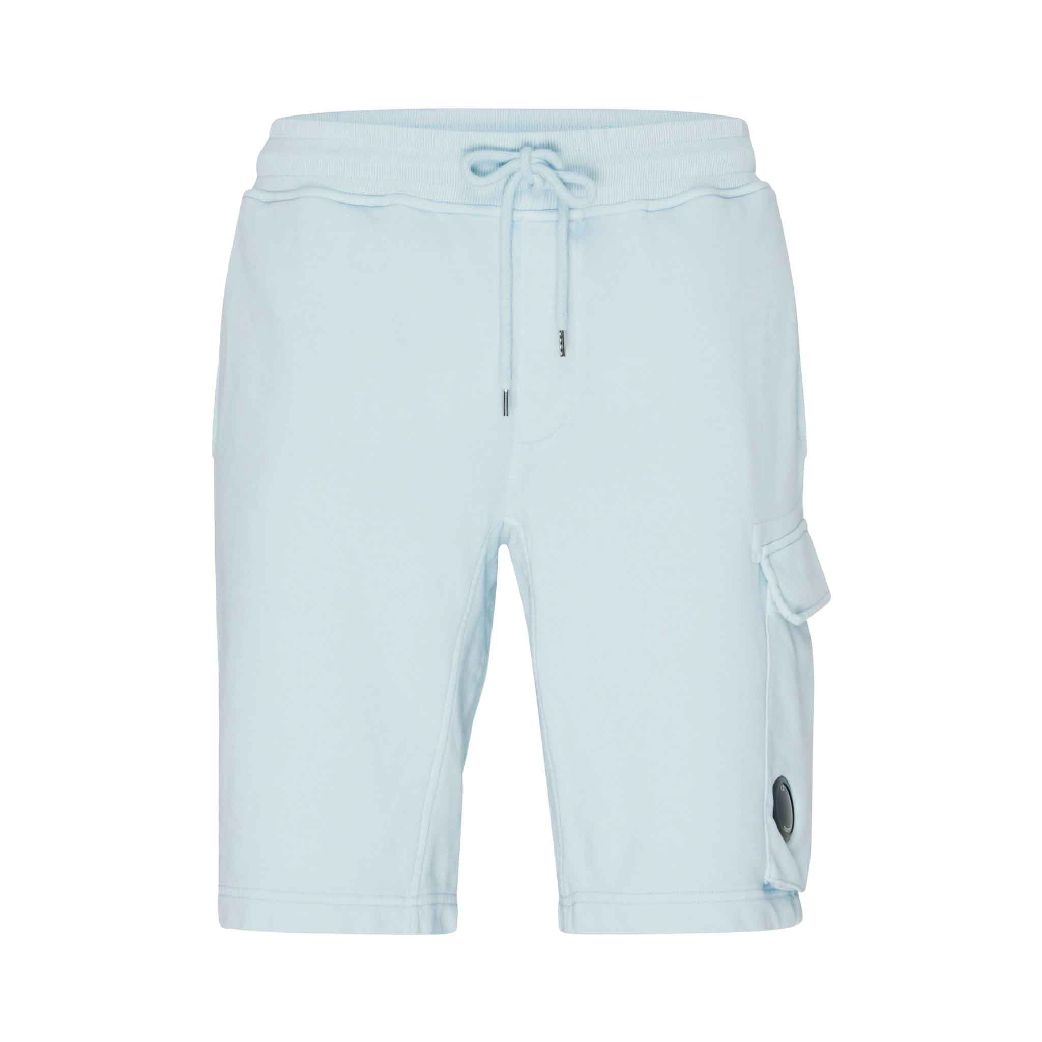 C.P. Company Light Fleece Sweat Bermuda Shorts in Starlight BlueShortsC.P. CompanyDPUS7620943730449XSC.P. Company Light Fleece Sweat Bermuda Shorts in Starlight Blue