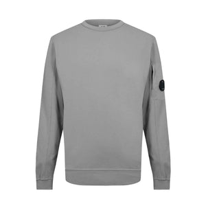 C.P. Company Light Fleece Sweatshirt in Drizzle GreyHoodiesC.P. CompanyDPUS7620943745405SC.P. Company Light Fleece Sweatshirt in Drizzle Grey