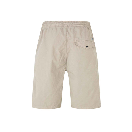 C.P. Company Microreps No Peach Cargo Shorts in Vintage Khaki- Beige