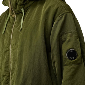 C.P. Company Nylon B Lined Hooded Parka in Cypress - GreenCoats & JacketsC.P. CompanyDPUSSC.P. Company Nylon B Lined Hooded Parka in Cypress - Green