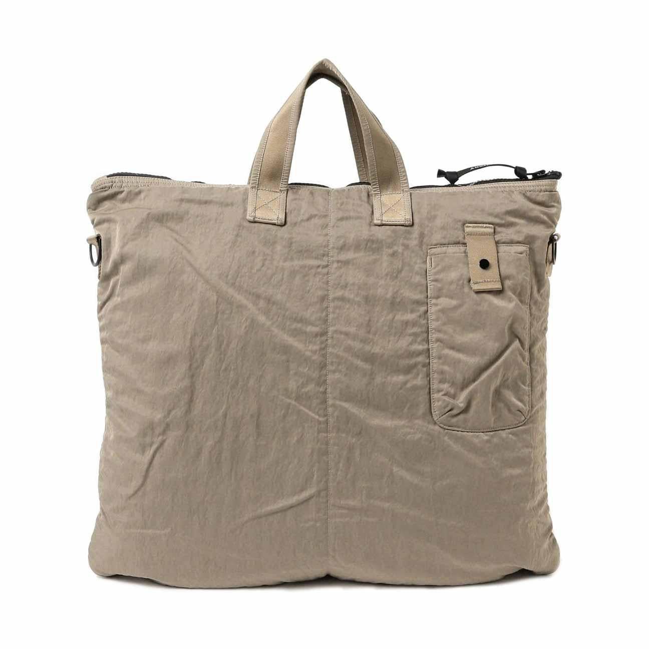C.P. Company Nylon B Shoulder Bag in Fungi Grey
