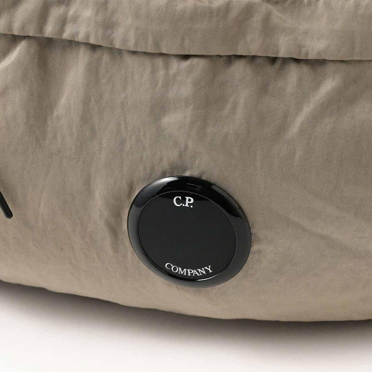 C.P. Company Nylon B Shoulder Bag in Fungi Grey