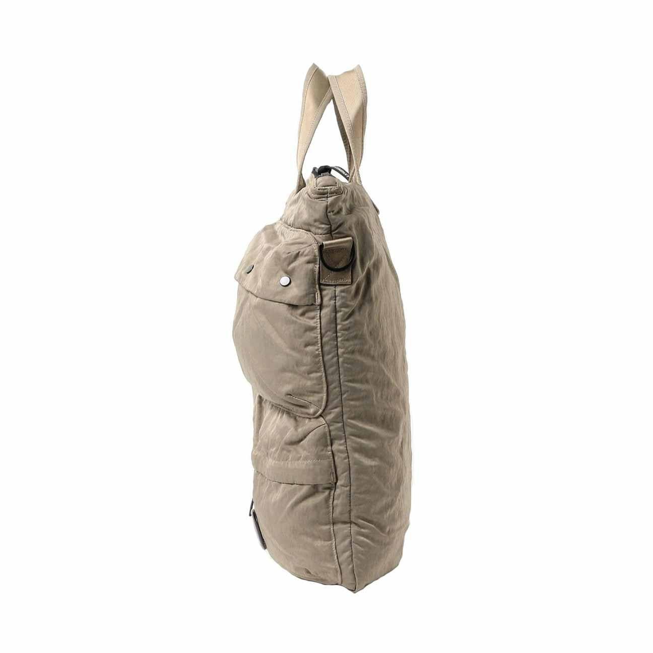 C.P. Company Nylon B Shoulder Bag in Fungi Grey