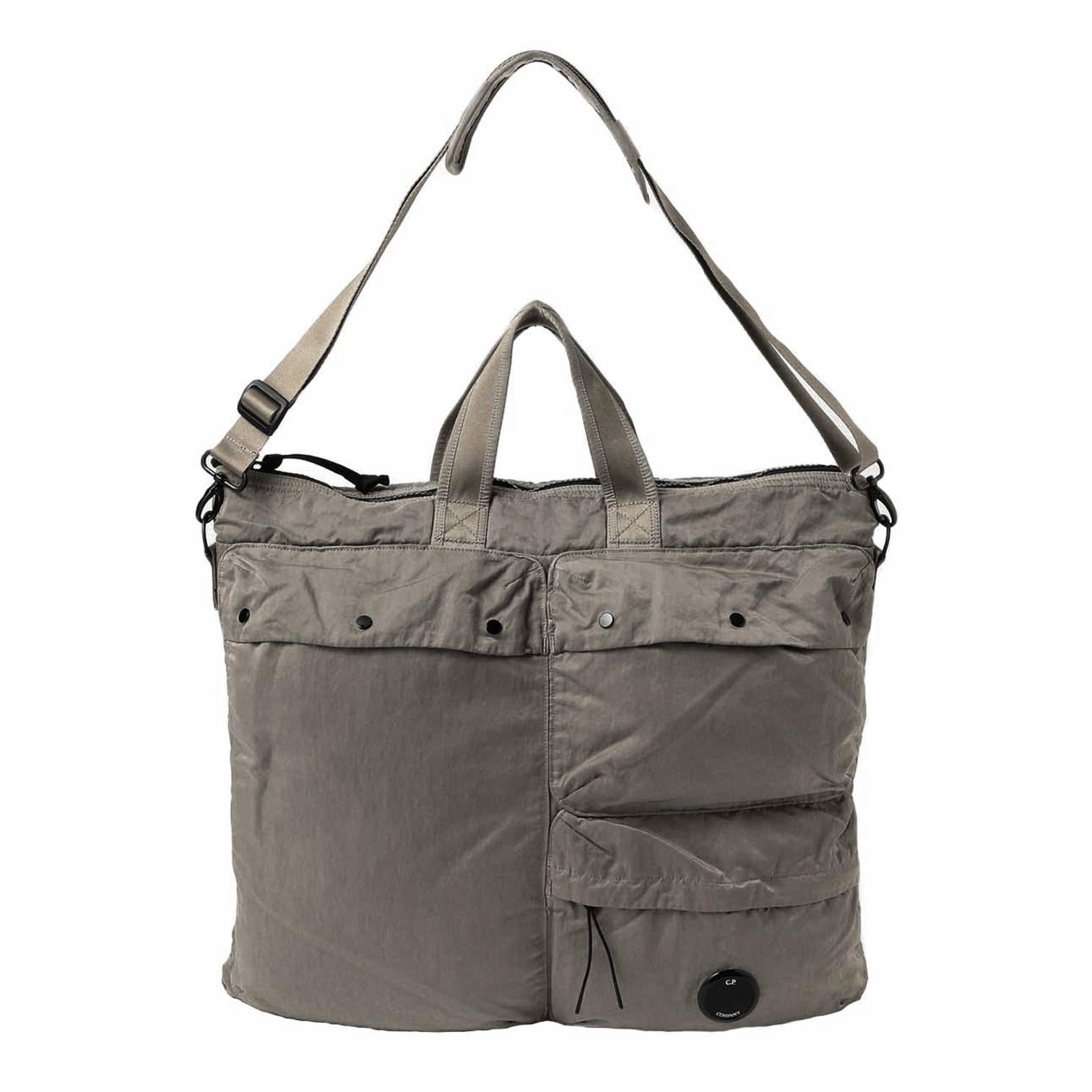 C.P. Company Nylon B Shoulder Bag In Gunmetal