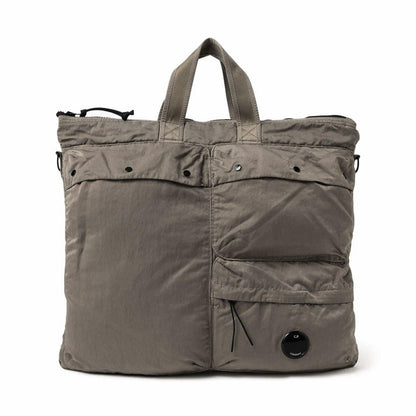 C.P. Company Nylon B Shoulder Bag In Gunmetal