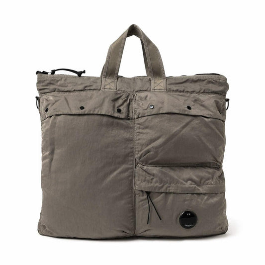 C.P. Company Nylon B Shoulder Bag In Gunmetal