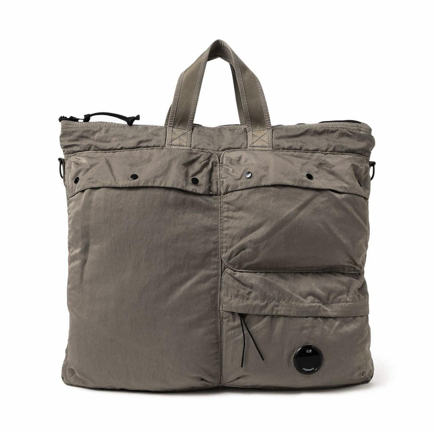 C.P. Company Nylon B Shoulder Bag In Gunmetal
