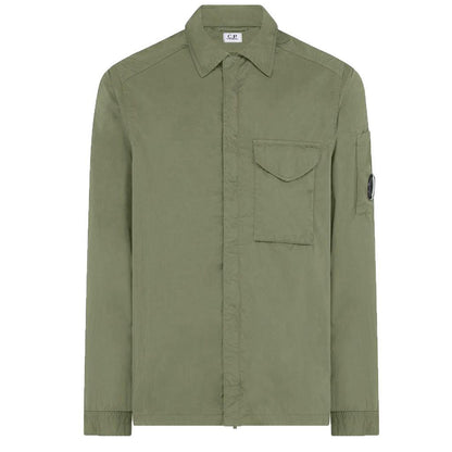 C.P. Company Overshirt Chrome - R in SeagrassCoats & JacketsC.P. CompanyDPUS Designer Outlet7622792421042SC.P. Company Overshirt Chrome - R in Seagrass