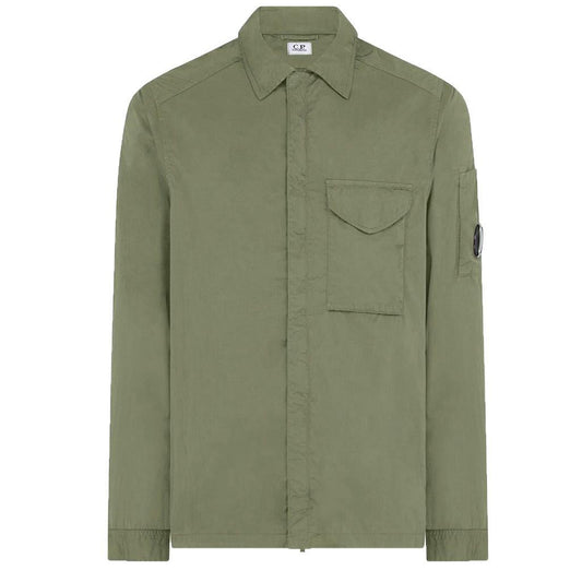C.P. Company Overshirt Chrome - R in SeagrassCoats & JacketsC.P. CompanyDPUS Designer Outlet7622792421042SC.P. Company Overshirt Chrome - R in Seagrass