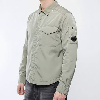 [C.P. Company] Overshirt Chrome - R in SeagrassOvershirtC.P. CompanyDPUS Designer Outlet7622792421042S[C.P. Company] Overshirt Chrome - R in Seagrass