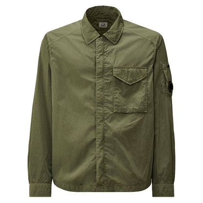 [C.P. Company] Overshirt In Chrome - ROvershirtC.P. CompanyDPUS Designer Outlet7622792673656Laurel WreathS[C.P. Company] Overshirt In Chrome - R