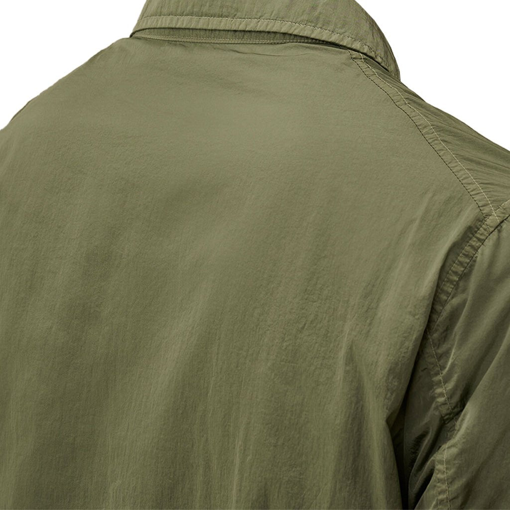 [C.P. Company] Overshirt In Chrome - ROvershirtC.P. CompanyDPUS Designer Outlet7622792673656Laurel WreathS[C.P. Company] Overshirt In Chrome - R