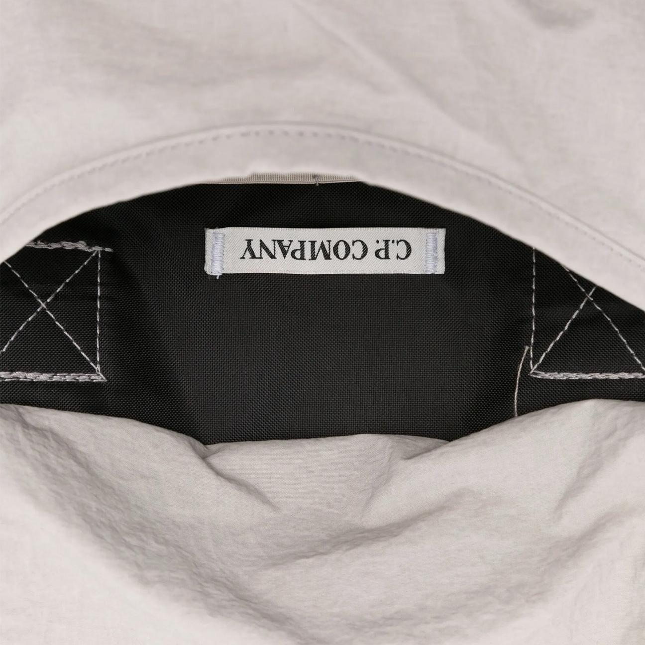 C.P. Company Plain Paper Touch Shoulder Bag in London Fog