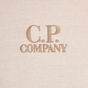 C.P. Company Plated Light Fleece Logo Sweatshirt in Lead GreySweatshirtsC.P. CompanyDPUSXSC.P. Company Plated Light Fleece Logo Sweatshirt in Lead Grey